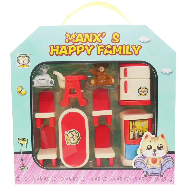 Bear Delicious Restaurant Furniture Scene Set Boys and Girls Play Every Puzzle Toy Girl Birthday Gifts | Игрушки и хобби