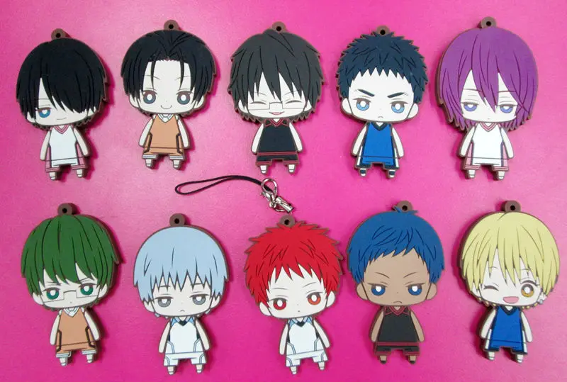 10 шт./компл. Аниме Kuroko no корзина фигурки Tetsuya Kagami Taiga Kise Ryouta симпатичная большая