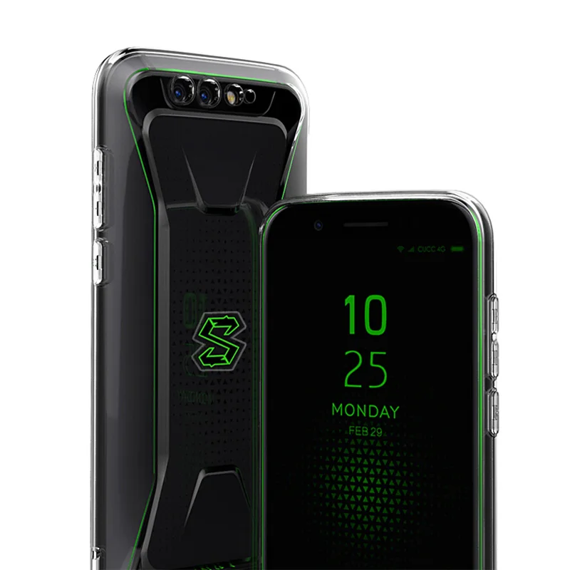Чехол для телефона Xiaomi mi Black Shark, силиконовый чехол, чехол для телефона BlackShark Ga mi ng, прозрачный Ультратонкий Мягкий ТПУ, 5,9", 6 ГБ