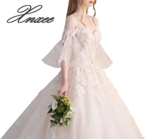 Новинка 2020 летнее кружевное новое платье на одно плечо с длинным рукавом|Женские