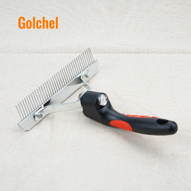 Товары для животных, инструмент для ухода за собаками, щетка для собак с длинной шерстью, расчески для средних и больших собак Z9206