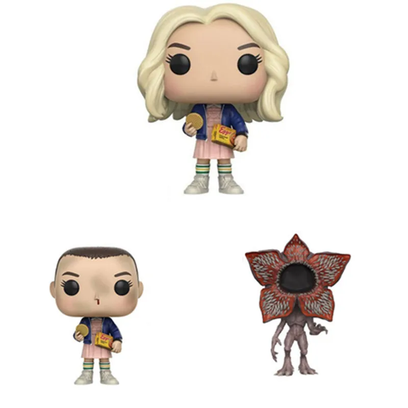 ТВ странные вещи Фигурки игрушки Eleven с Eggos Чейз вариант виниловые Demogorgan Figuras куклы