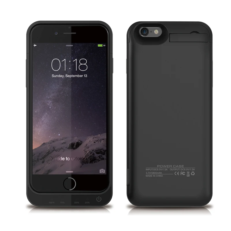 Gagaking зарядное устройство чехол для iPhone 6 6s 7 8 внешний мобильный телефон