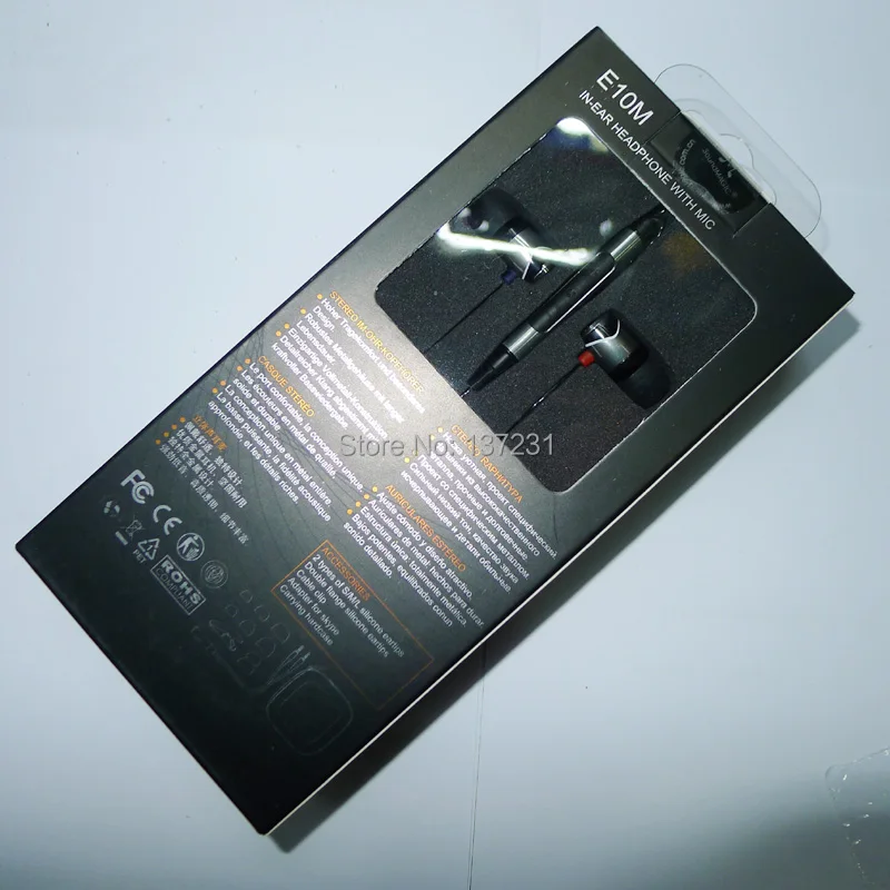 Шумоизоляционные наушники SoundMAGIC E10M с микрофоном дистанционное управление