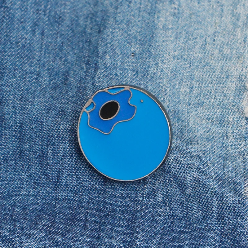 Мультяшная жесткая эмалированная заколка в виде животных фруктов милой обезьяны