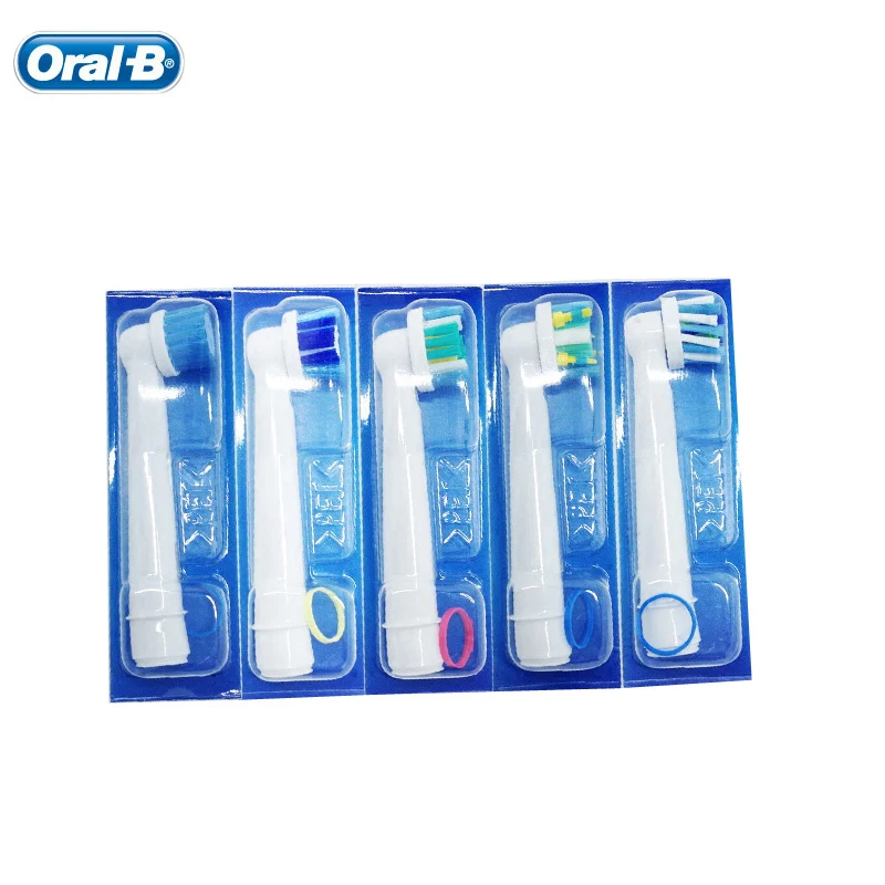 Насадки для зубной щетки Oral B сменные головки отбеливания зубов 5 насадок EB17 EB18 EB20