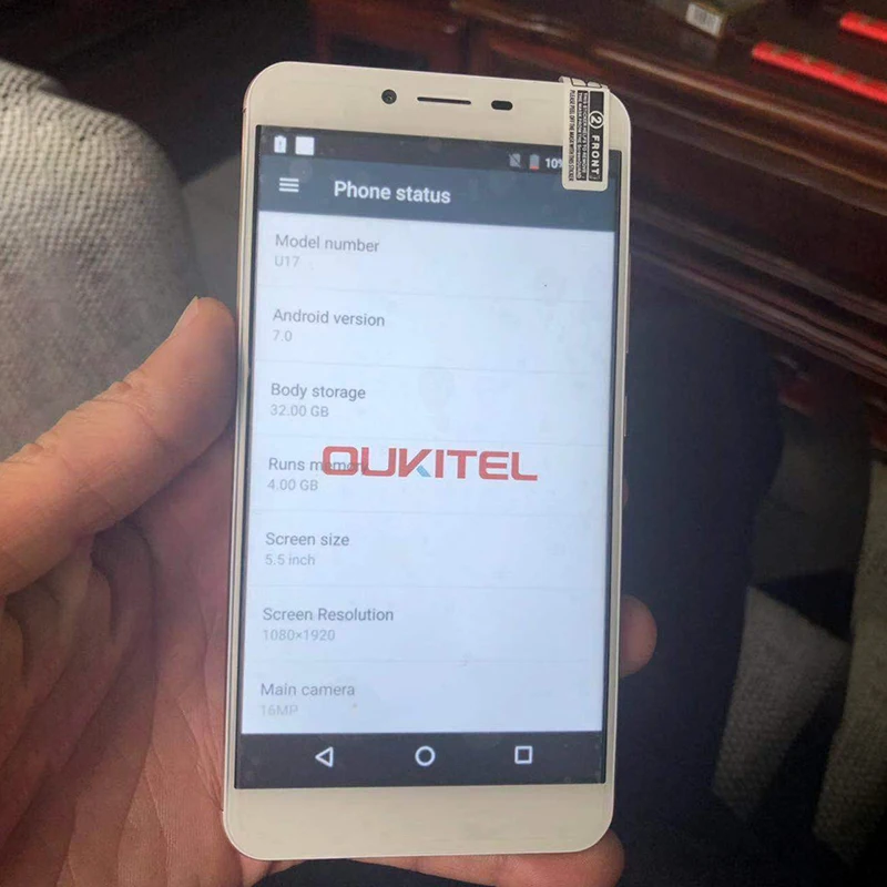 Оригинальный Oukitel U17 Самый дешевый смартфон 4 + 32 ГБ абсолютно новый мобильный