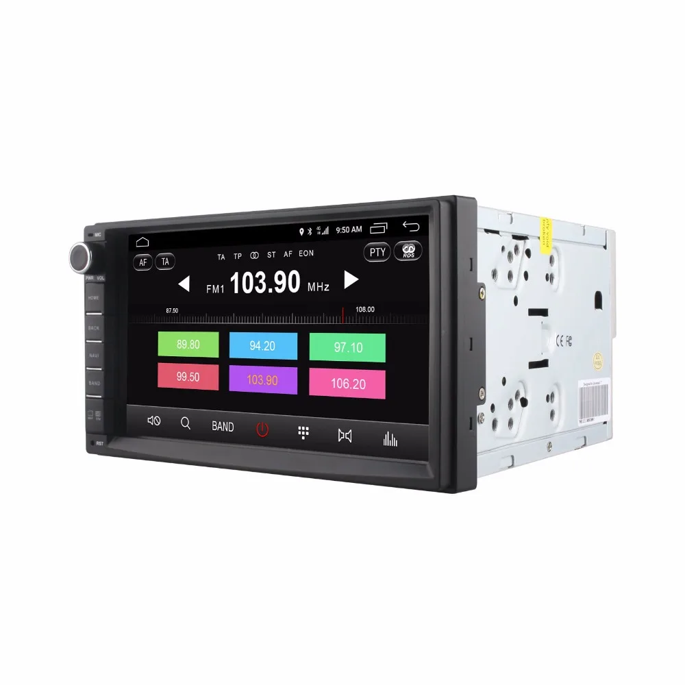 Ownice C500 7 &quot1024*600 Android 6 0 4 ядра 2 din универсальный для Nissan gps Navi BT Радио стерео аудио