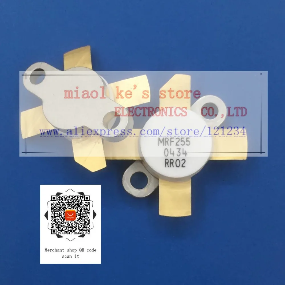100% оригинальный: MRF255 mrf255 [12 5 V 36V 22A 55 Вт 54 МГц CASE211 11 ] RF Мощность полевой