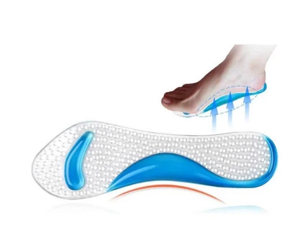 Инструмент для ухода за ногами гелевые массажные стельки с поддержкой свода
