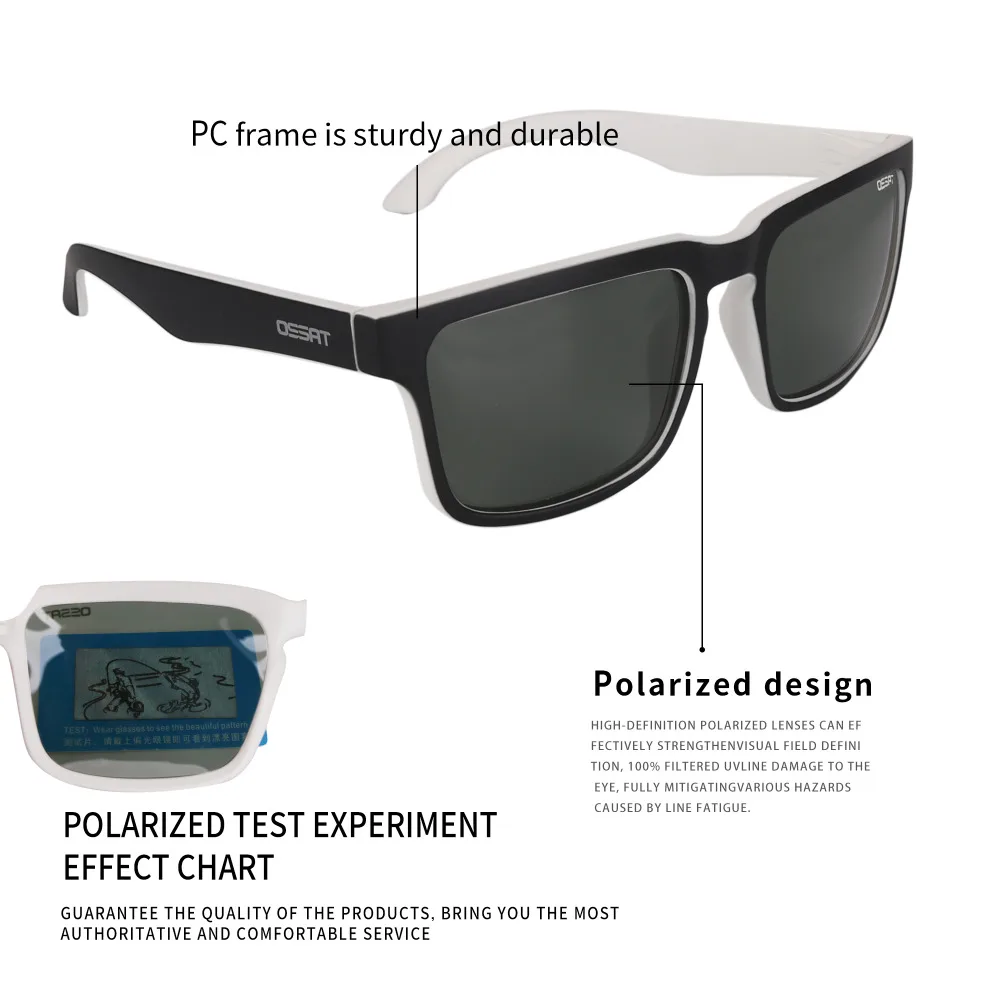 Мужские и женские очки для вождения из поликарбоната поляризационные