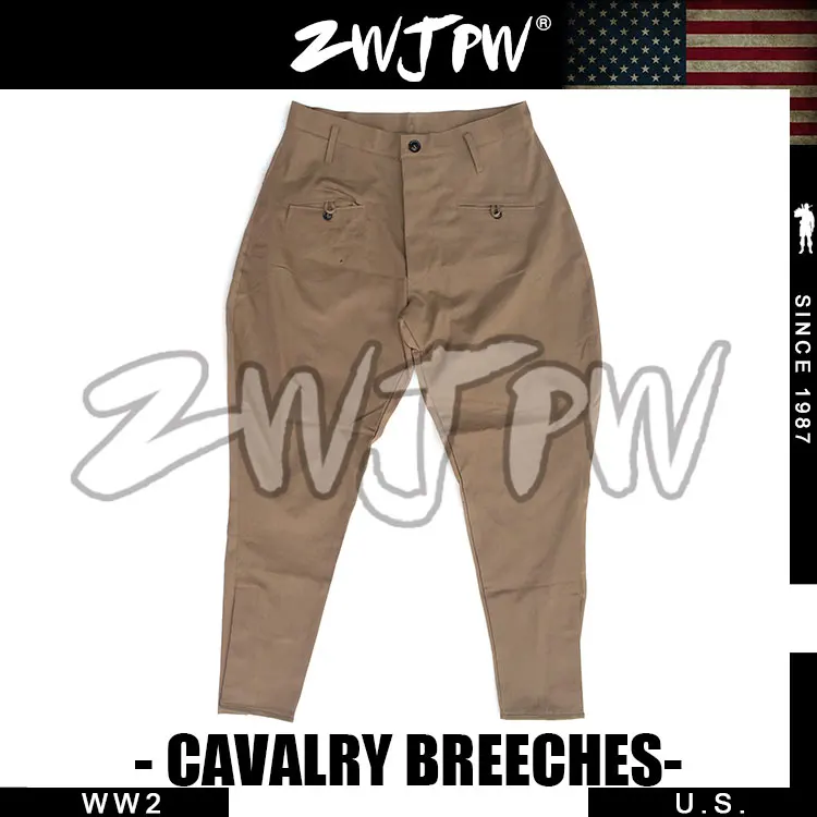 Армия США кавалерии Бриджи WW2 брюки хлопок США/503101|cotton|cotton trouserscotton breeches |