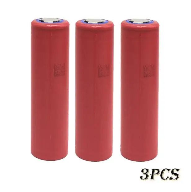 3 pcs Оригинальная батарея 18650 3,7 V 3500 mAh NCR 18650GA 30A аккумуляторные батареи 18650 батарея светодиодный игрушка-фонарик фонарь лазерная указка - Цвет: 3 pcs