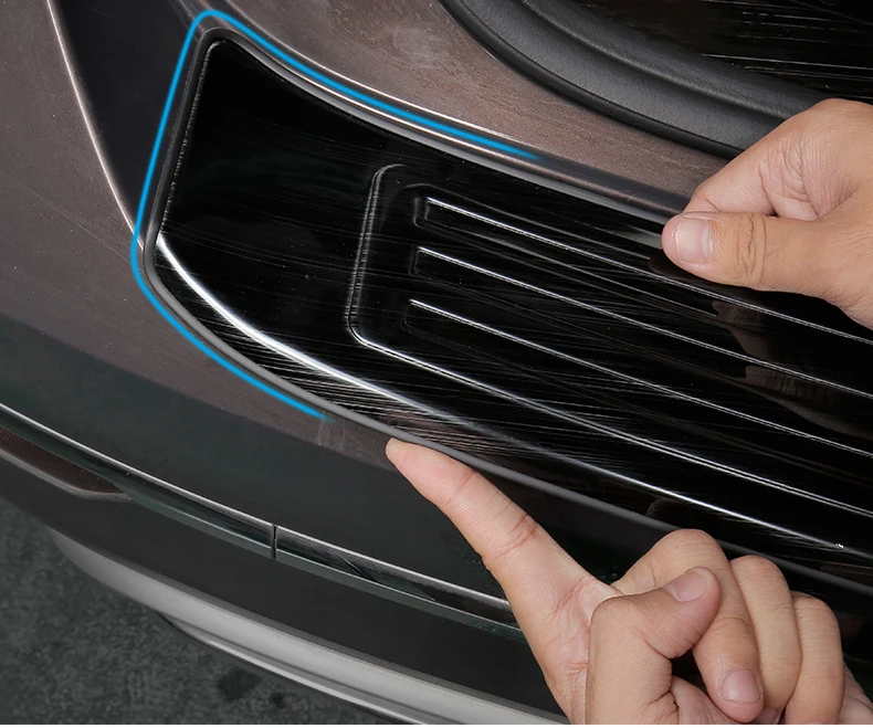 KOUVI Car styling stainless steel rear Tailgate bumper cover trim for Volkswagen VW Atlas Teramont accessories