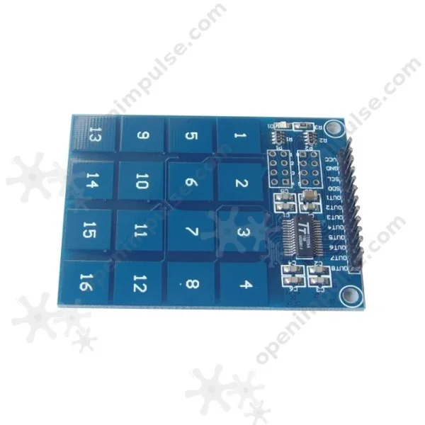 TTP229 емкостный сенсорный модуль (16 каналов) | Игрушки и хобби