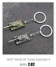 Горячее предложение, аниме, косплей, ювелирные изделия, WOT World Of Tanks, брелок, панк, святой Майкл, сказочный хвост, Тай Чи, брелок для мужчин, рождественские подарки