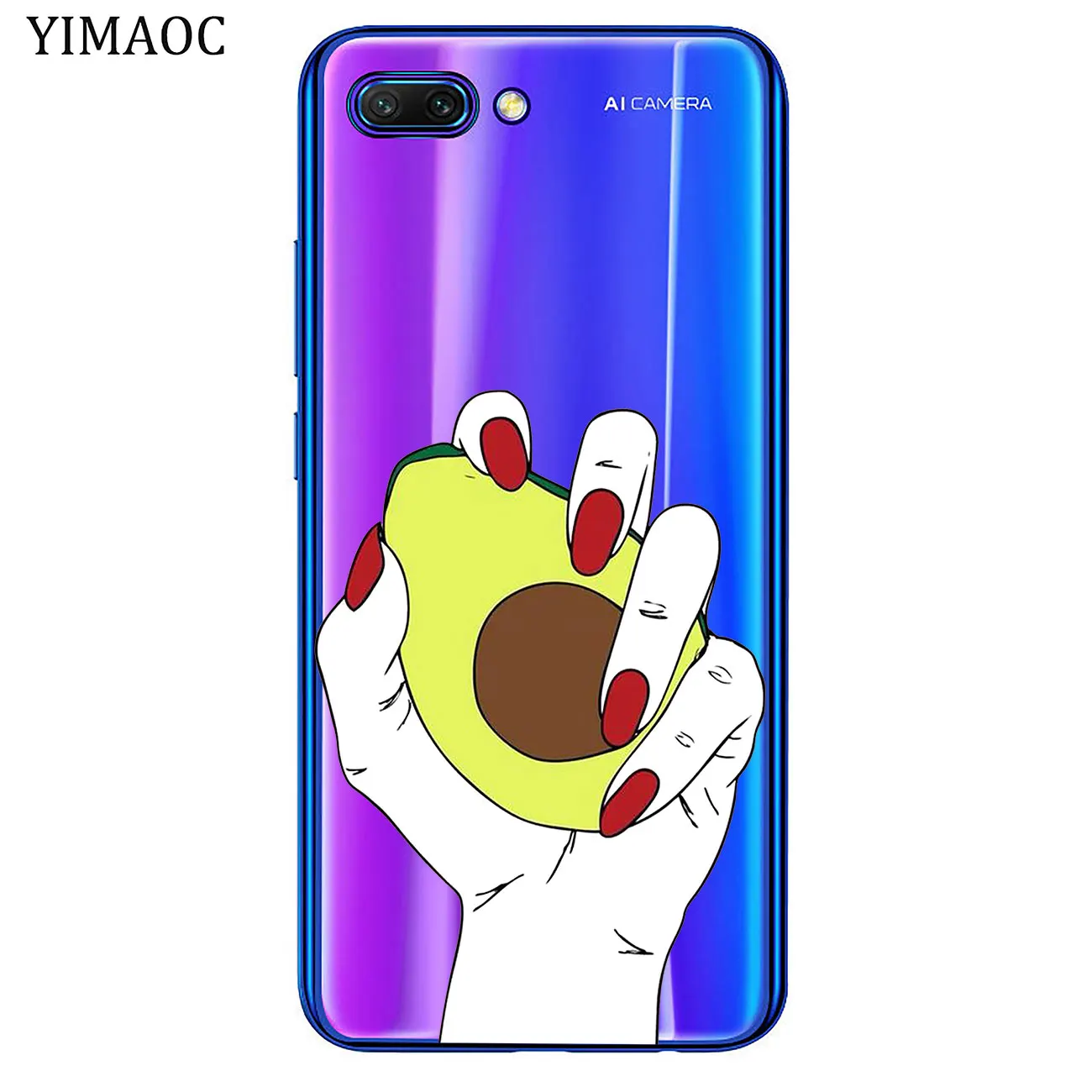 Мягкий силиконовый чехол YIMAOC для Huawei Y9 Y7 Y6 Prime 2018 Honor 20 10 9 9X 8C 8X 8 Lite 7X 7C 7A Pro|Бамперы| |