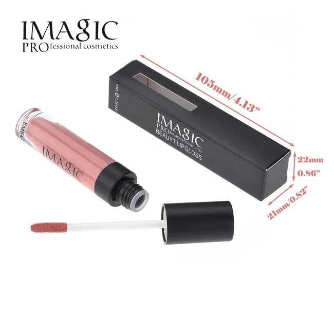

IMAGIC Matte 12Colors Lip Gloss Liquid Lipstick Waterproof Long Lasting Moisturizing Lipgloss MakeupCosmetics lips