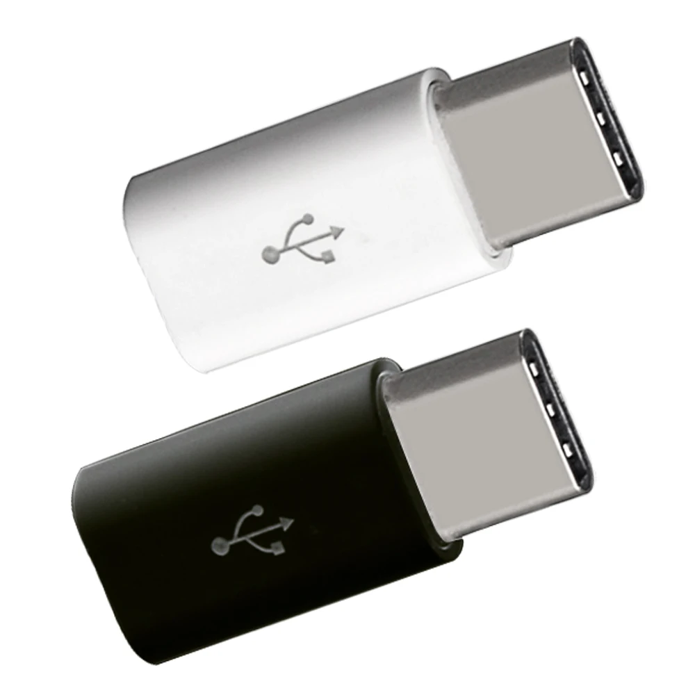 Адаптер для зарядки и передачи данных с Micro USB на Type-C 5 шт. | Мобильные телефоны