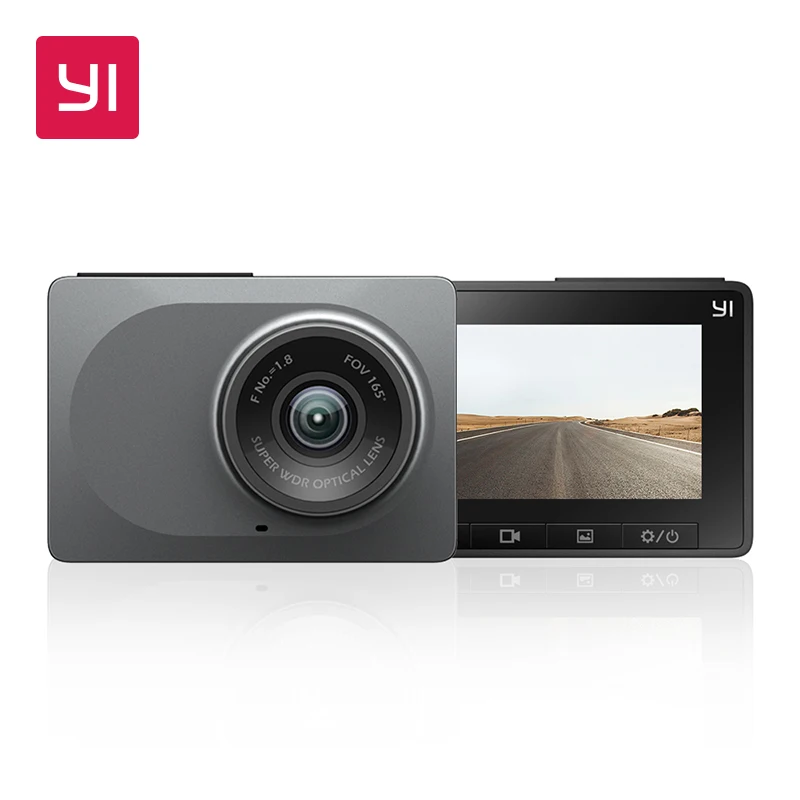Камера YI Dash Full HD 1080 P 2 7 &quotэкран 60fps 165 градусов широкоугольный автомобиль камера