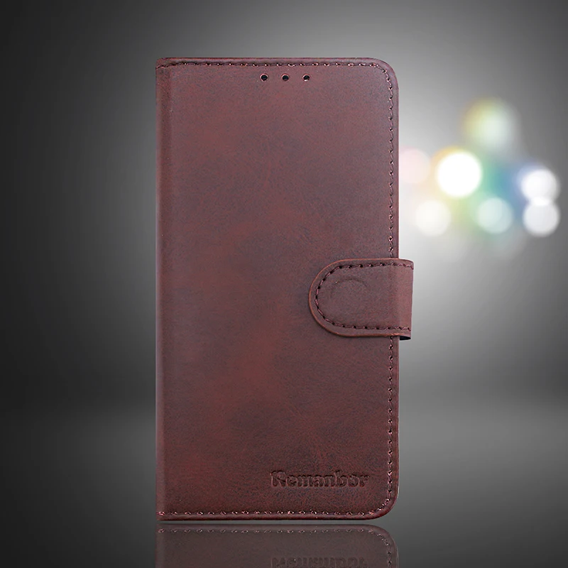 Remanbor для Leagoo T5 T5C кожаный чехол эксклюзивный телефона кармашки кредитных карт