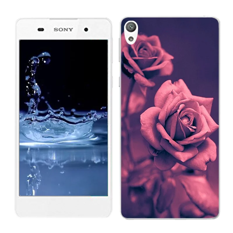 Мягкий чехол из ТПУ для Sony Xperia E5 f3311 f3313, мягкий силиконовый чехол с рисунком бобы, чехол для телефона для Xperia E5 E 5 Fundas - Цвет: 33