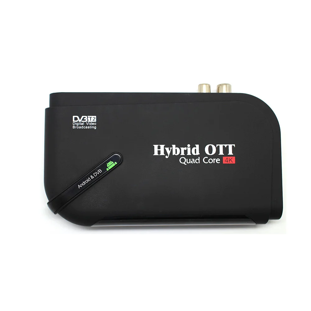 DVB T2& Android типа «два-в-одном» ТВ Box Android 7,1 Amlogic S905D 1 Гб+ 8 Гб Смарт ТВ коробка DVB T2/T OTT IPTV Set-Top Box 4K Дисплей