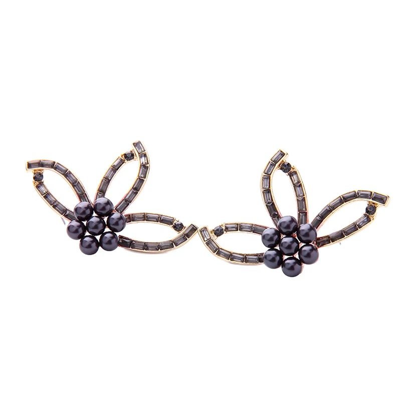 Серьги гвоздики с кристаллами 3 цвета|crystal stud earrings|fashion earringsstud earrings |