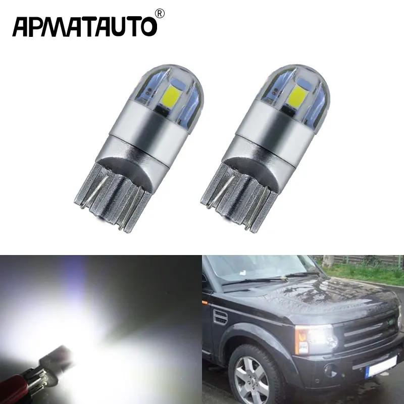 2 шт. светодиодный Светодиодные Габаритные огни T10 W5W для Land Rover discovery v8 4 3x8 freelander