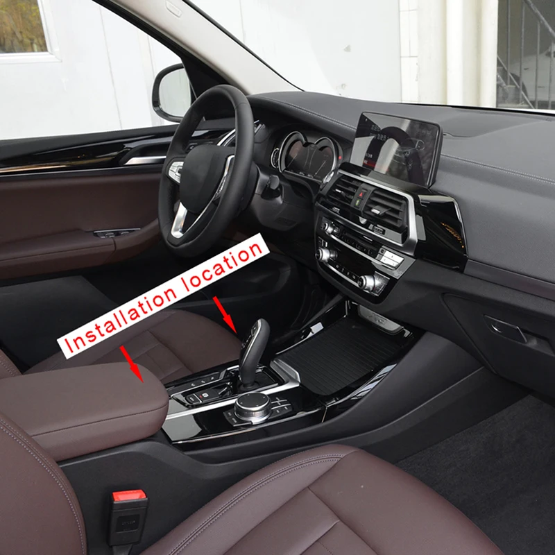 Лояльности для BMW X3 2018 2019 центральной консоли Шестерни отделка переключения