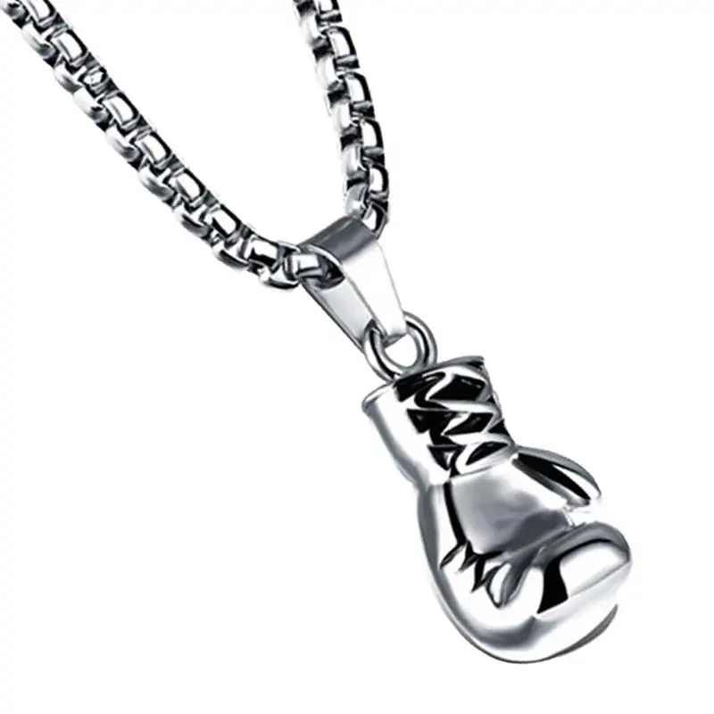 ММА воин Кулон Боксерские перчатки ожерелье Боксер боксер спарринг подарок цепь