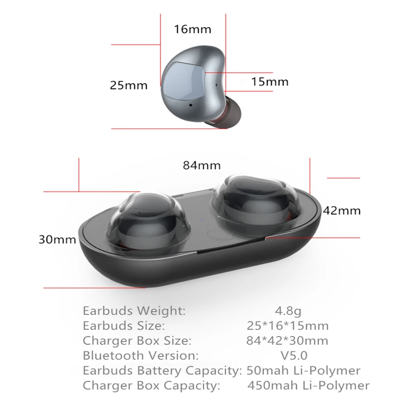 HAAYOT TWS магнитные мини беспроводные наушники водонепроницаемые спортивные Bluetooth 5