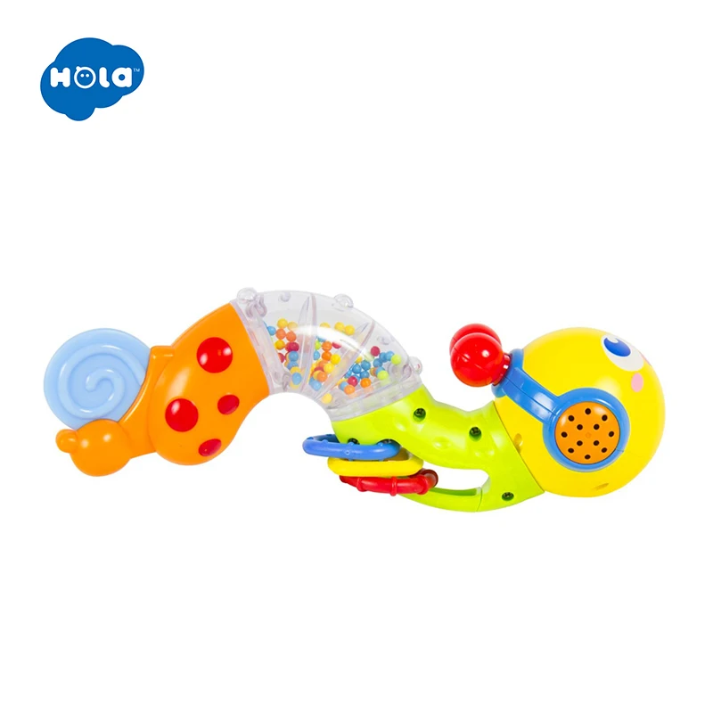 HUILE TOYS 917, детские игрушки, музыкальный скручивающийся червь, погремушка, игрушка, Brinquedos Chocalho, Детские Ранние развивающие игрушки для детей, рождественский подарок