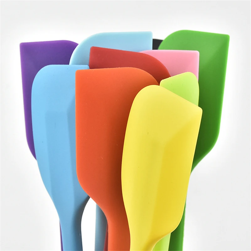 silicone scraper cake baking Tool food grade Non Stick butter cooking spatula rubber shovel bakery tools | Дом и сад