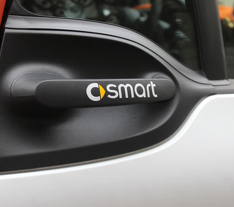 Для smart 450 451 453 Fortwo наклейка на дверную ручку автомобиля декоративная пленка