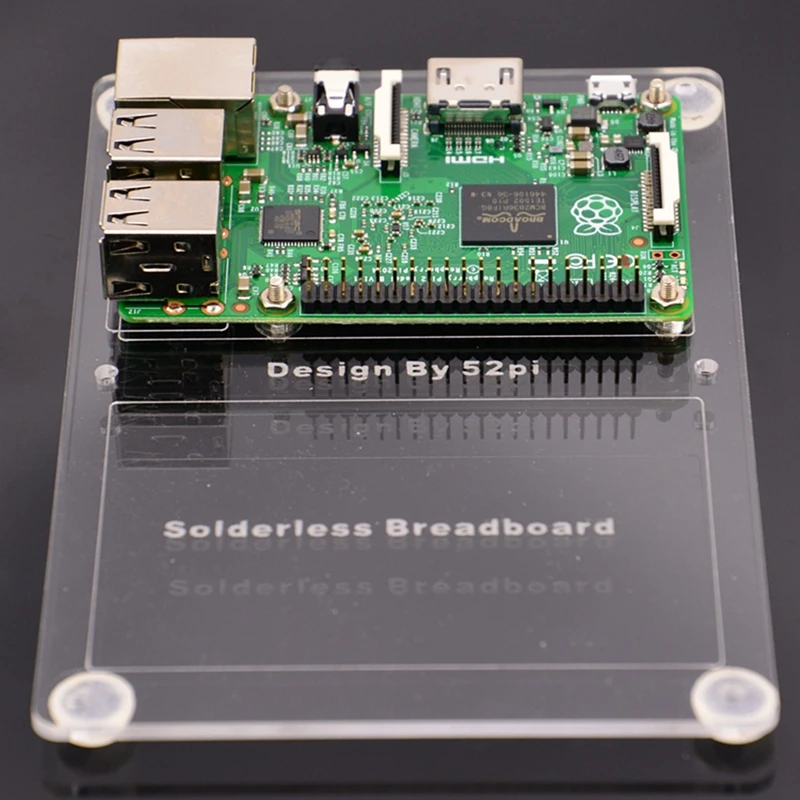 

2018 Solderless Breadboard Prototype Experiment Plate with Breadboard for Raspberry Pi B+ & Raspberry Pi 2 Model B Free Shipping