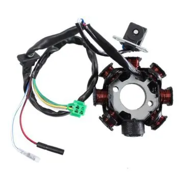 GY6 125CC 6 катушка 152QMI 157QMJ мотоцикл DC AC Электрический скутер МАГНЕТО СТАТОР