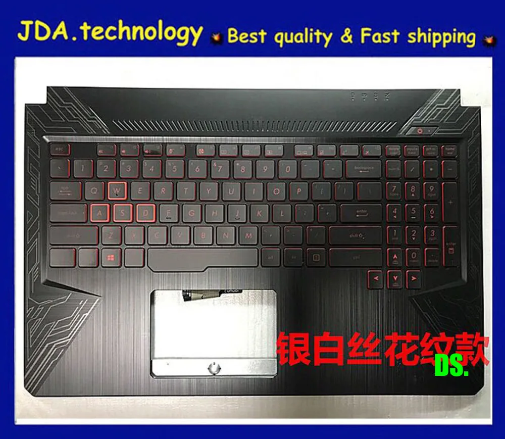 Новинка 96% чехол MEIARROW plamrest для Asus TUF Gaming ASUS FX80 FX504 белая верхняя крышка клавиатуры US