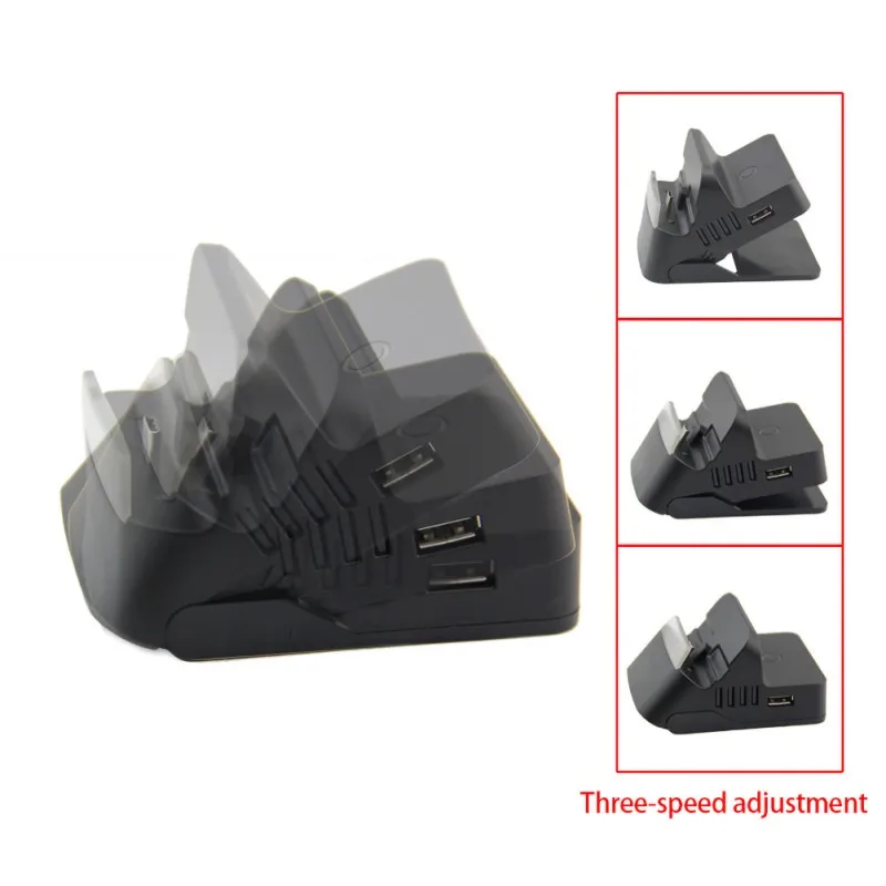 Bluetooth мини-конвертер видео Type-C to HDMI с базой и 3 USB-подключаемыми наушниками-динамиками для Nintendo Switch.