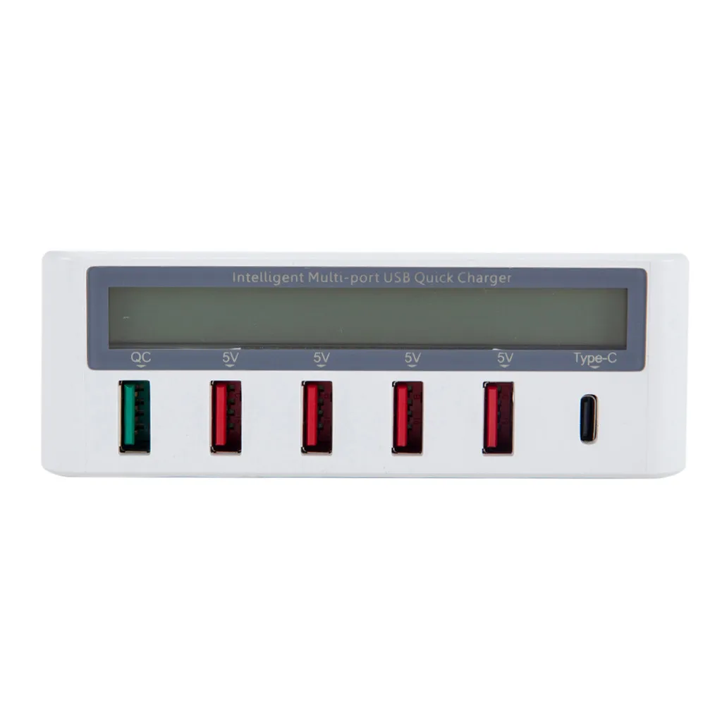 Usb-концентратор CARPRIE с 5 портами быстрое зарядное устройство QC 3 0 В 10 А 100-240