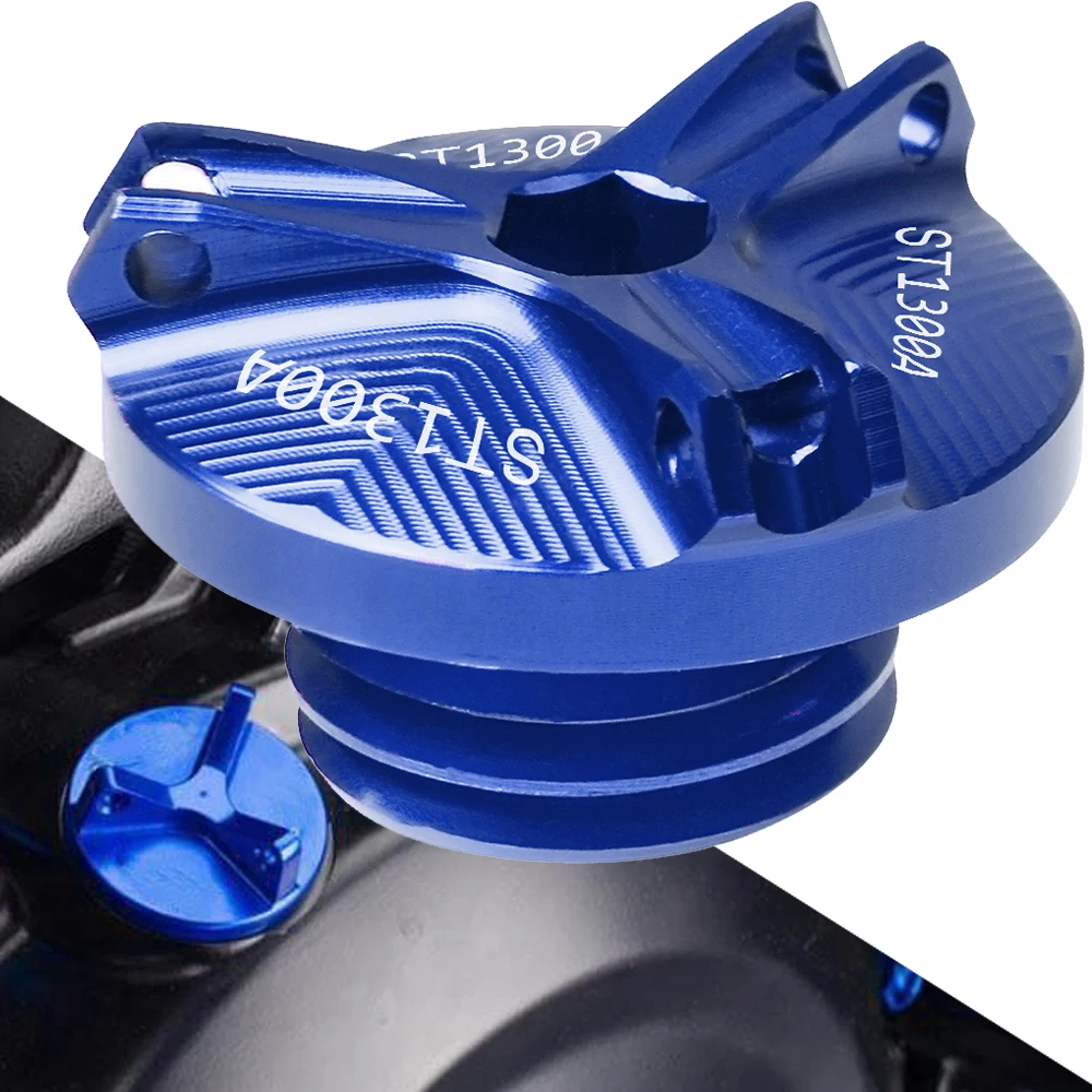 

For Honda ST1300A Motorcycle M20*2.5 Aluminum Engine Oil Filter Cup Plug Cover Screw For Honda ST1300A 2003 2004 2005 2006 2007