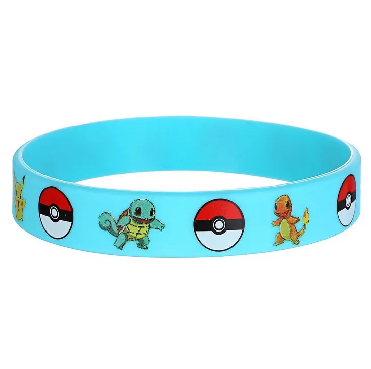 Pokemon Go силиконовый браслет для детей мальчик для девушек и мужчин женский спортивный браслет Go умный силикон браслеты каваи подарок