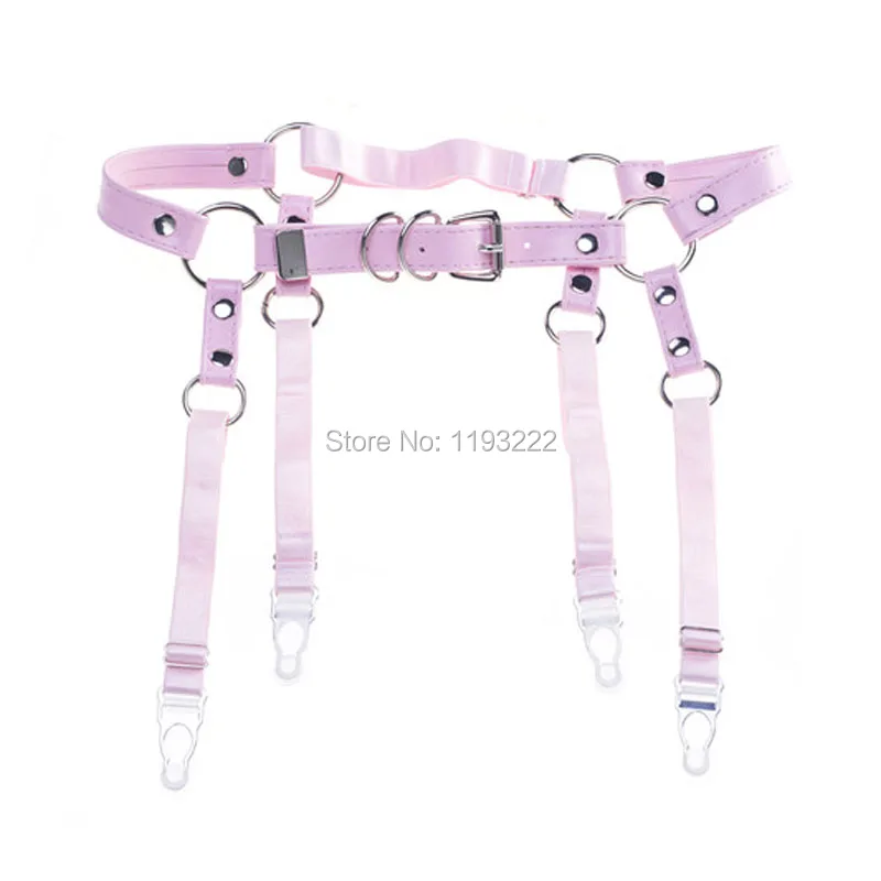 Классический стильный женский ремень ручной работы в стиле панк готика кожаный с