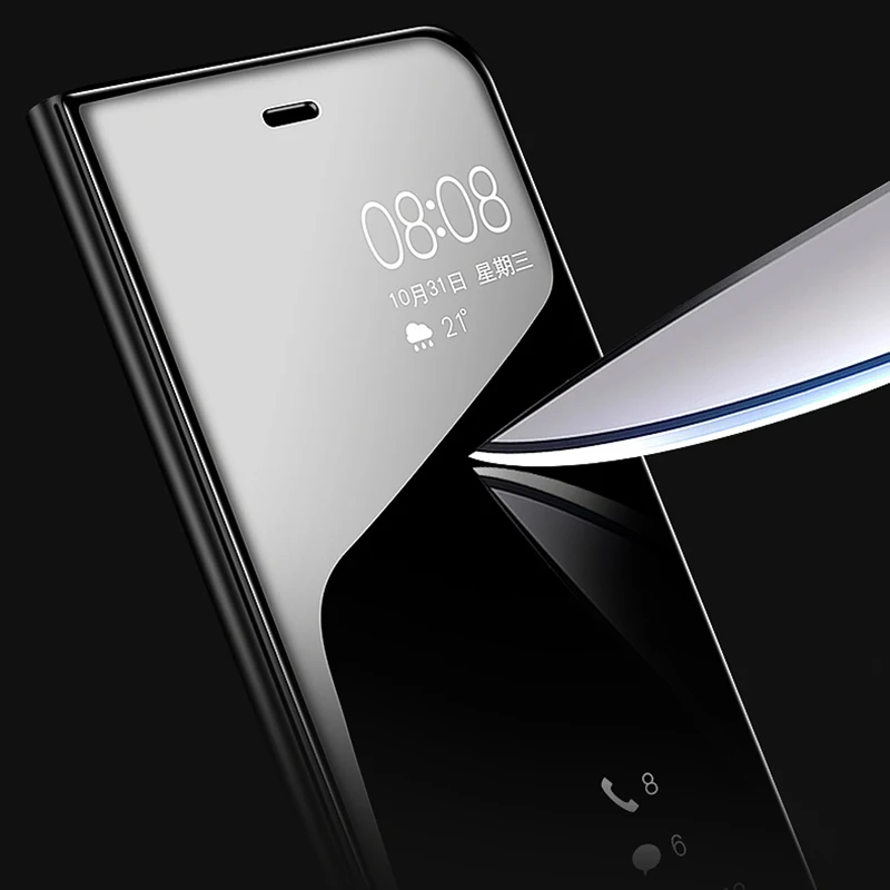 Роскошный зеркальный флип умный чехол для телефона huawei honor 7S 7C (RU 7c pro) Huawey hono huavei