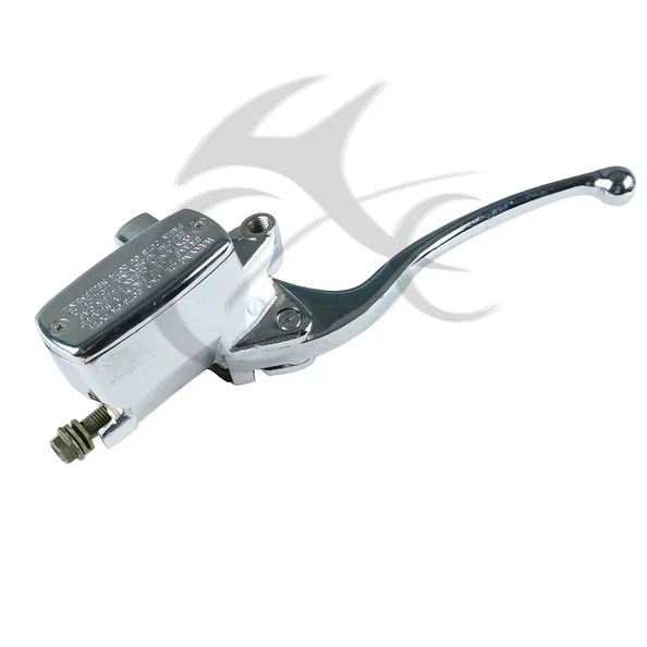 Для мотоцикла хромовый Универсальный левый Главный цилиндр для рулевых стержней