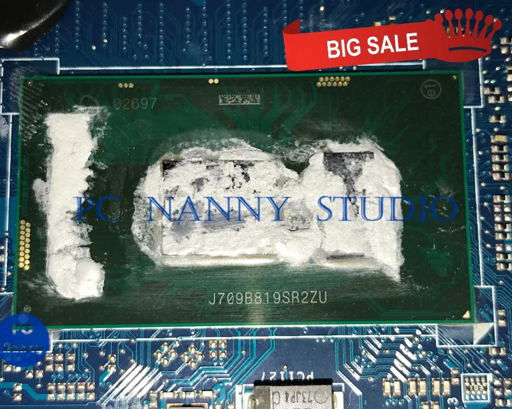 Материнская плата PCNANNY 0V736W V736W для ноутбука Dell Inspiron 7460 BKD40 LA-D821P I5-7200U DDR4