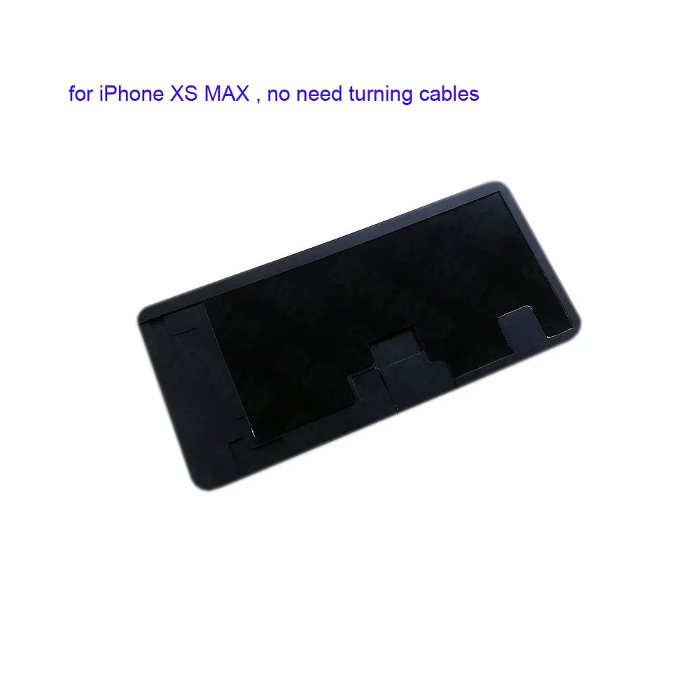 Black Laminating Mat Silicone Pad LCD Mould for iPhone X XS MAX XR 6 6S 6P 6SP 7 8 7P 8P with Flex Cable Protection Position | Инструменты