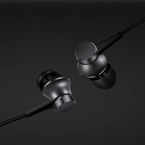 Black Оригинальные Xiao mi Piston проводные наушники-вкладыши 3,5 мм свежая Молодежная версия с mi c mi наушники-вкладыши для samsung для iPhone - Цвет: Black