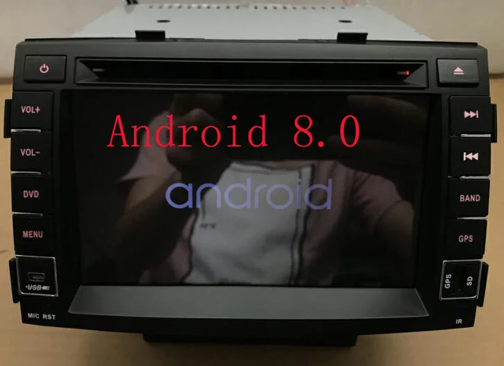 Android 8.0 BYNCG " 2din Android 8,0 автомобильный dvd-плеер для kia sorento 2006-2012 с 2G ram Wifi 3g gps Bluetooth MP3/4 Радио сенсорный экран - Цвет: Android 8.0