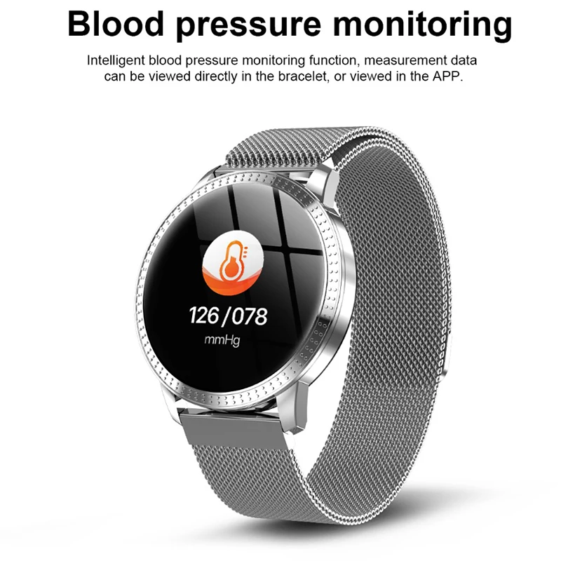 CF18 умный фитнес-браслет музыкальная камера Bluetooth для Android iOS с измерением давления